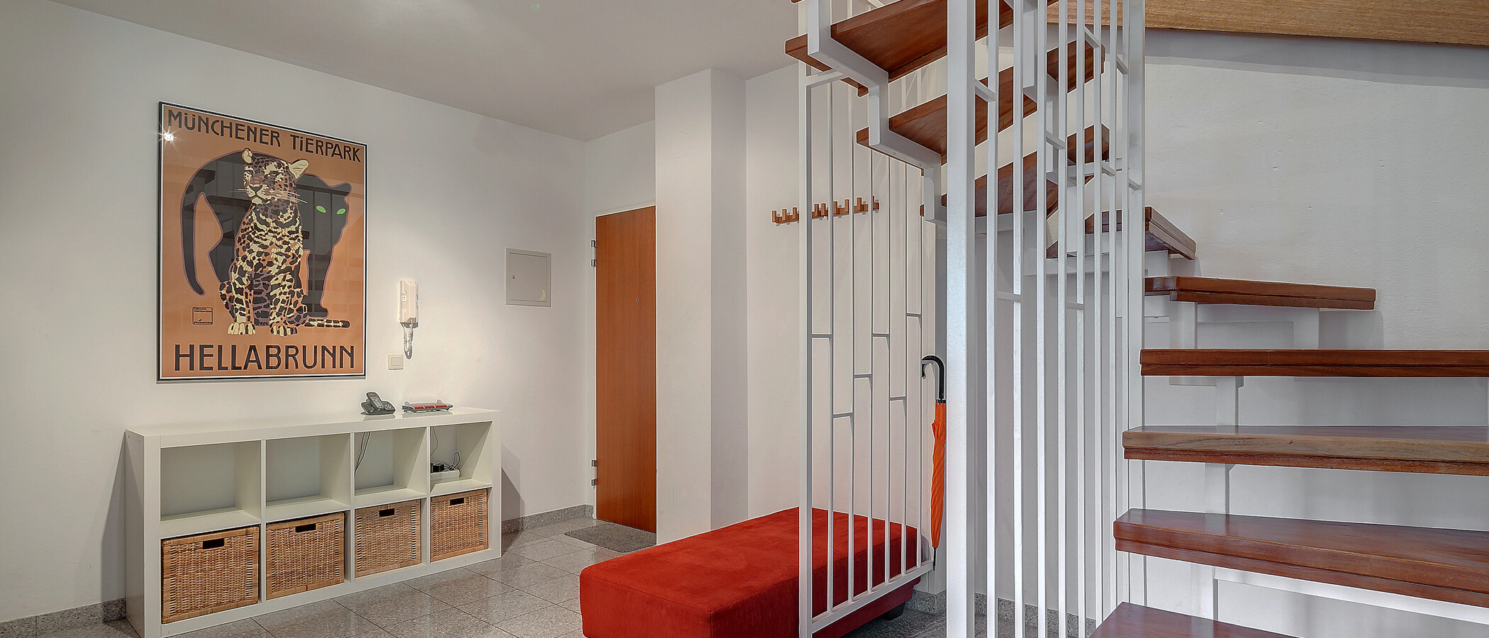 двухэтажная квартира München Glockenbachviertel 03 коридор 3866