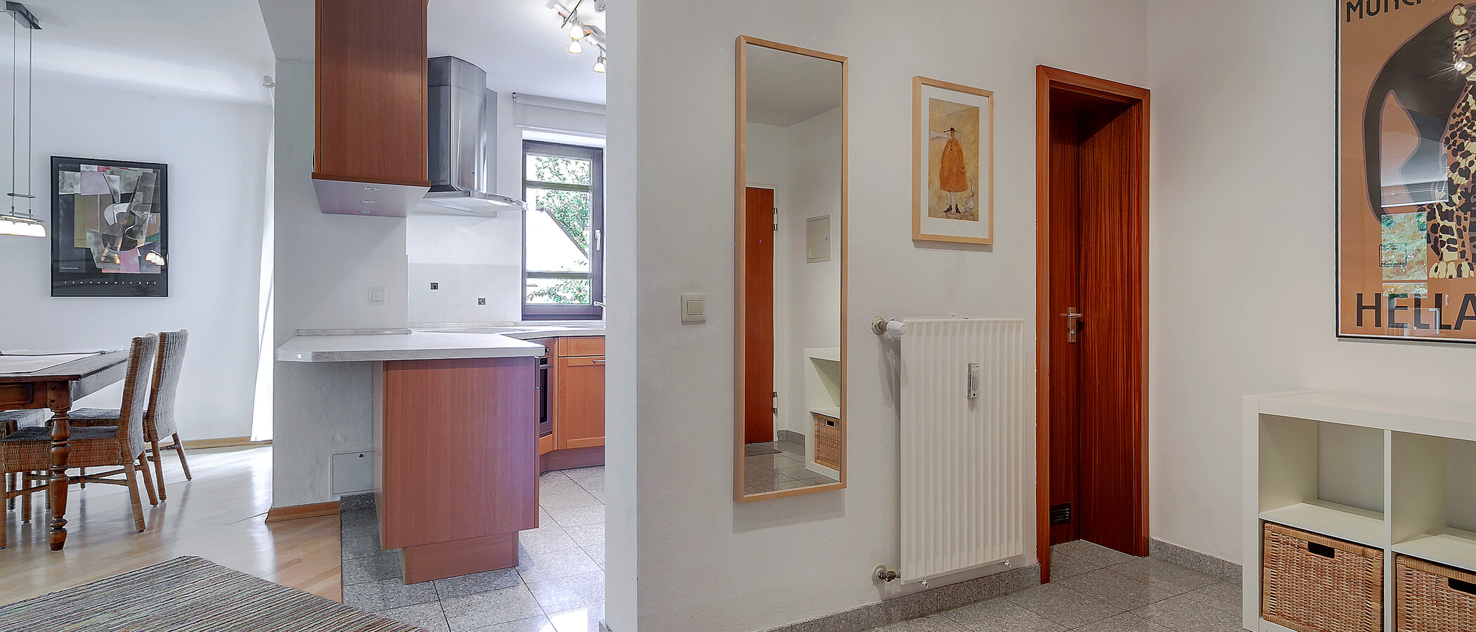 двухэтажная квартира München Glockenbachviertel 04 коридор 3866