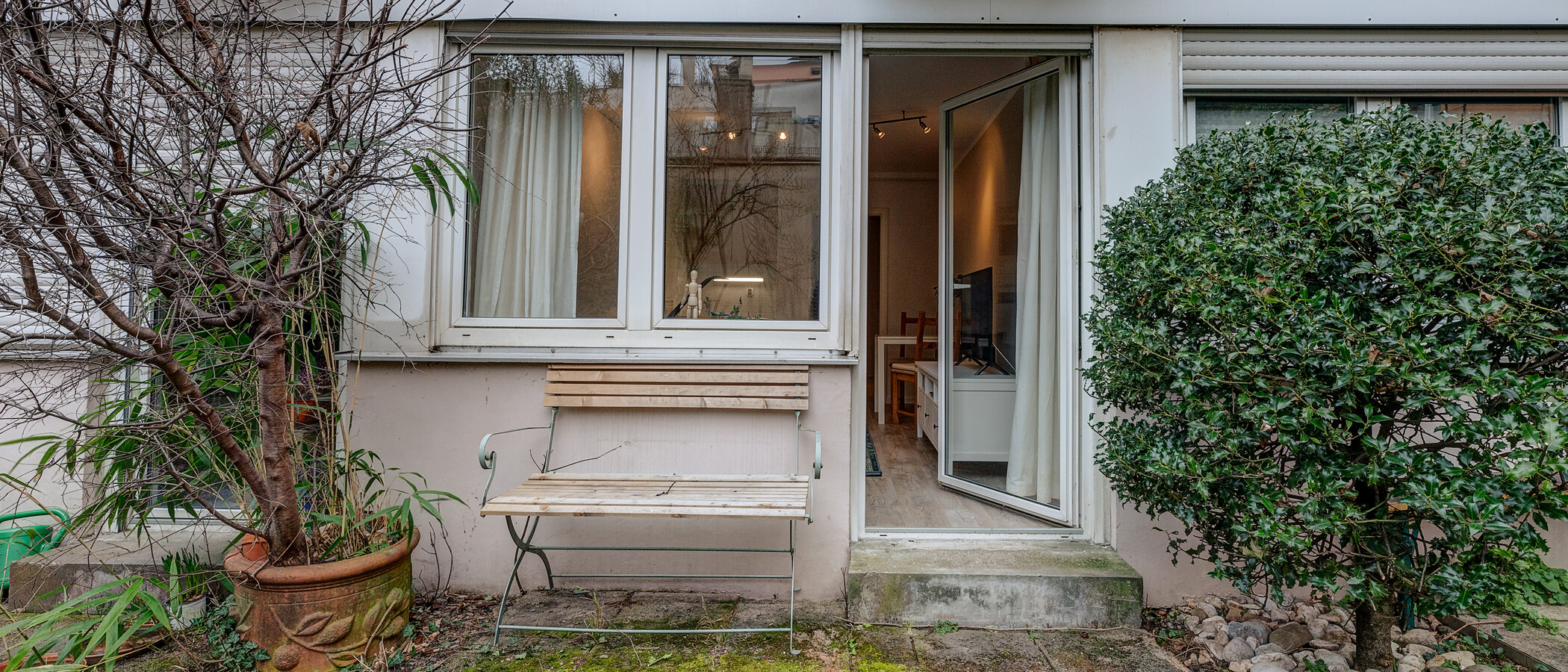 квартира München Maxvorstadt - Amalienpassage 01 терраса 4037