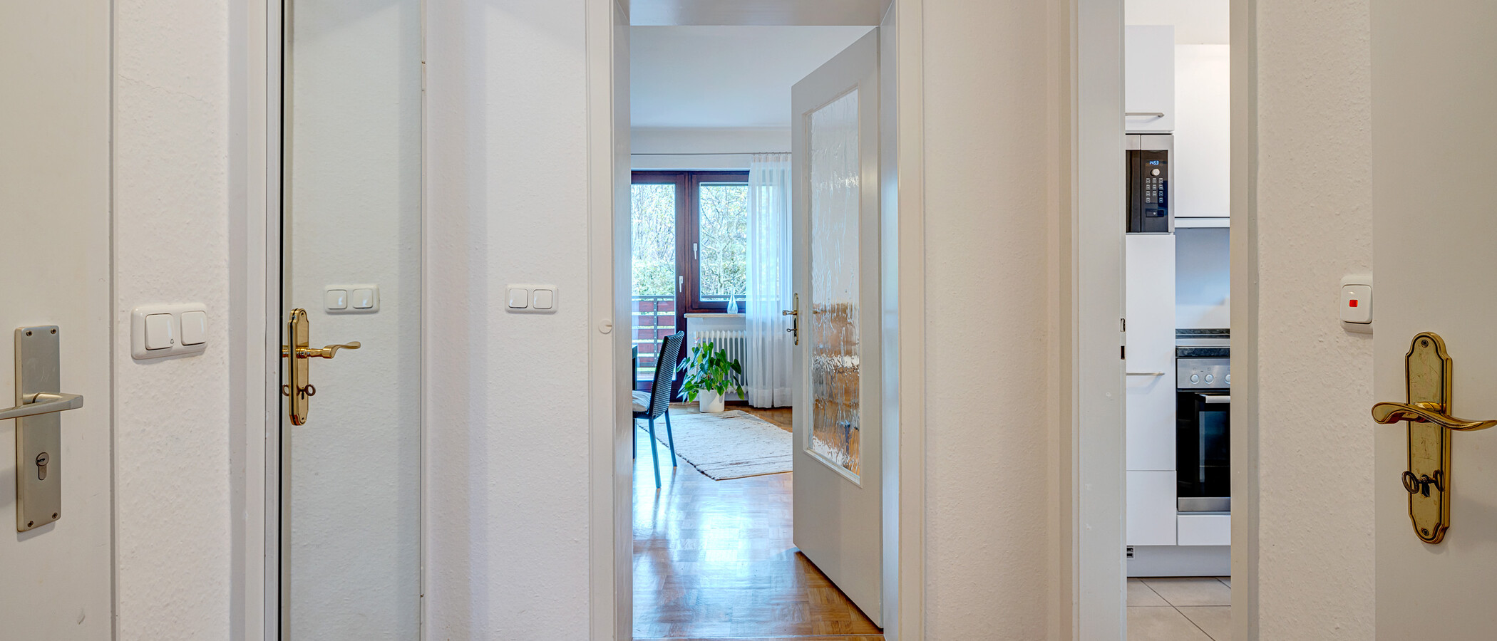 квартира München Berg am Laim 02 коридор 4038