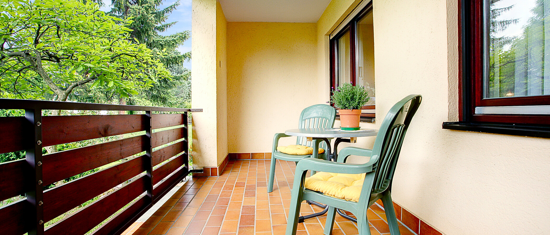 квартира München Berg am Laim 02 балкон 4038