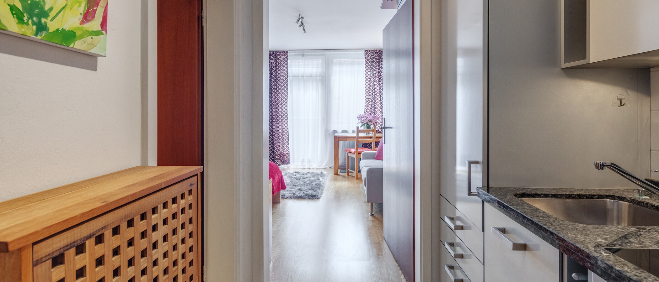 квартира München Schwabing-West (rund um den Hohenzollernplatz) 01 коридор 4086