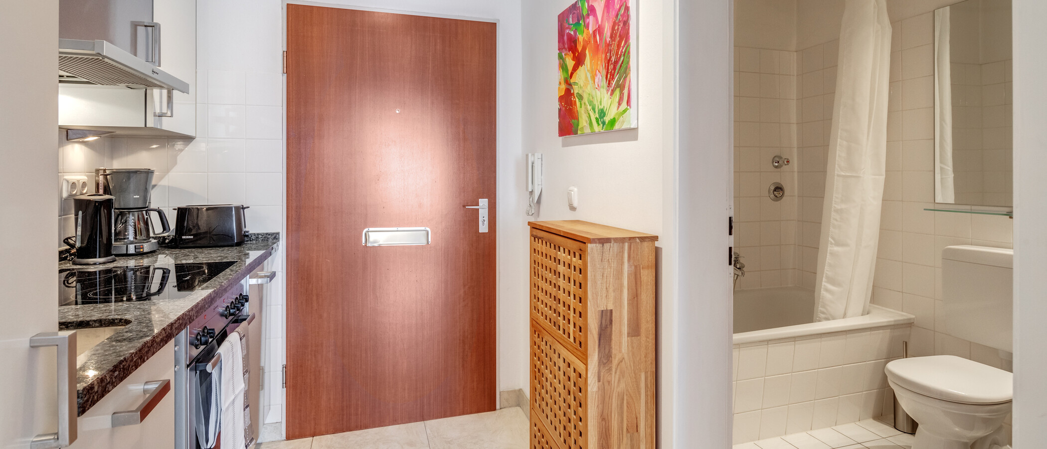 квартира München Schwabing-West (rund um den Hohenzollernplatz) 02 коридор 4086