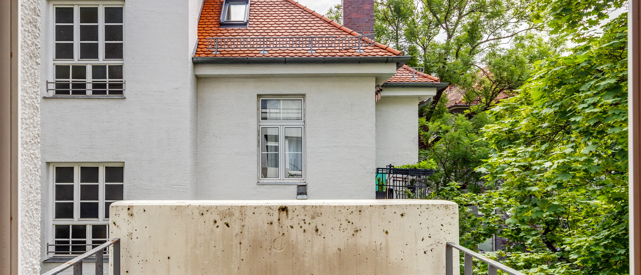 квартира München Schwabing-West (rund um den Hohenzollernplatz) 01 балкон 4086