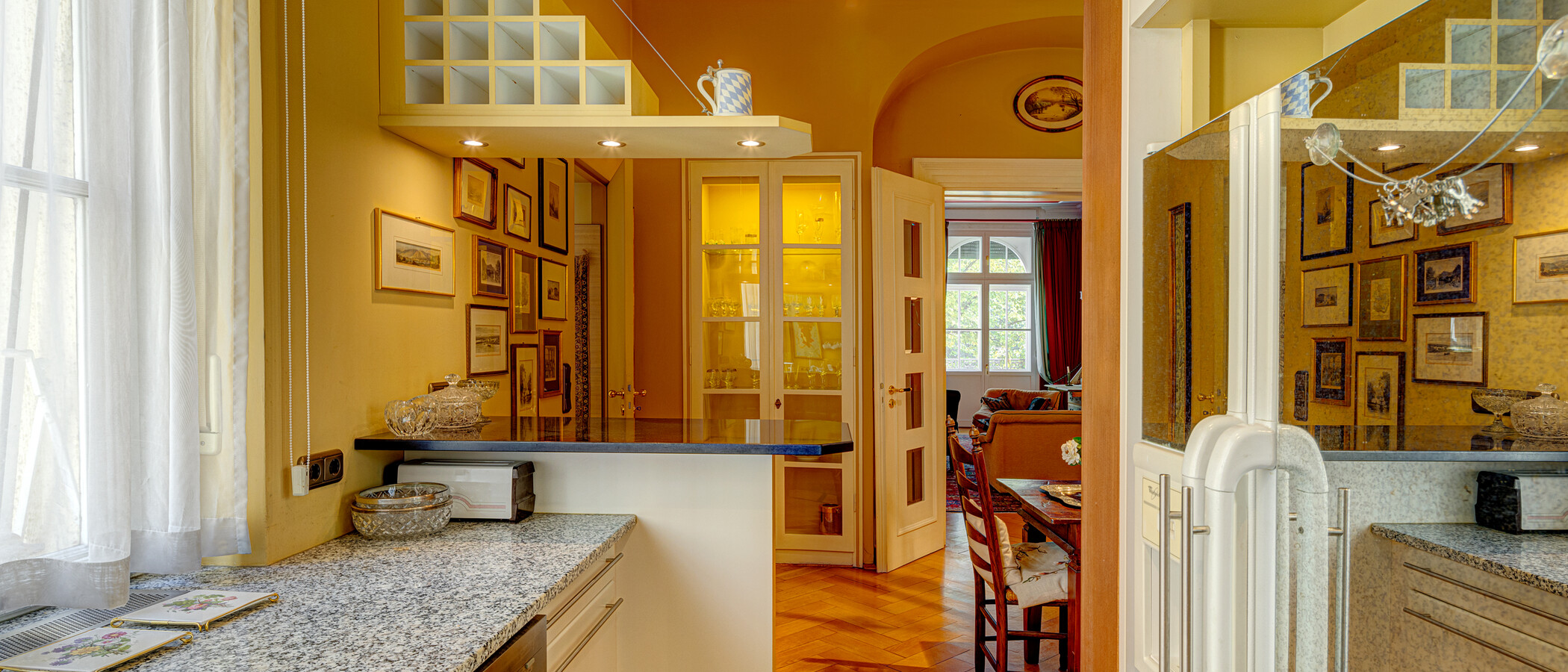 квартира München Lehel 03 кухня 4093