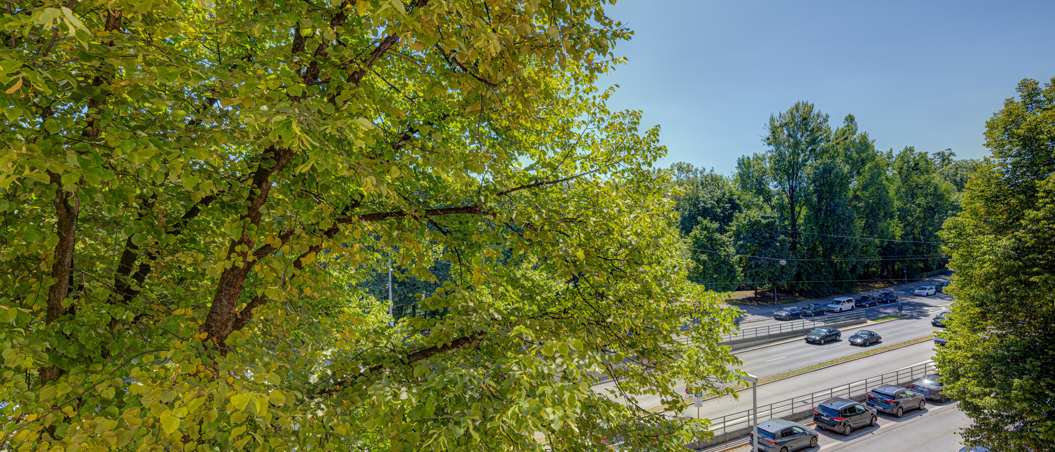 квартира München Lehel 01 вид из окна 4093