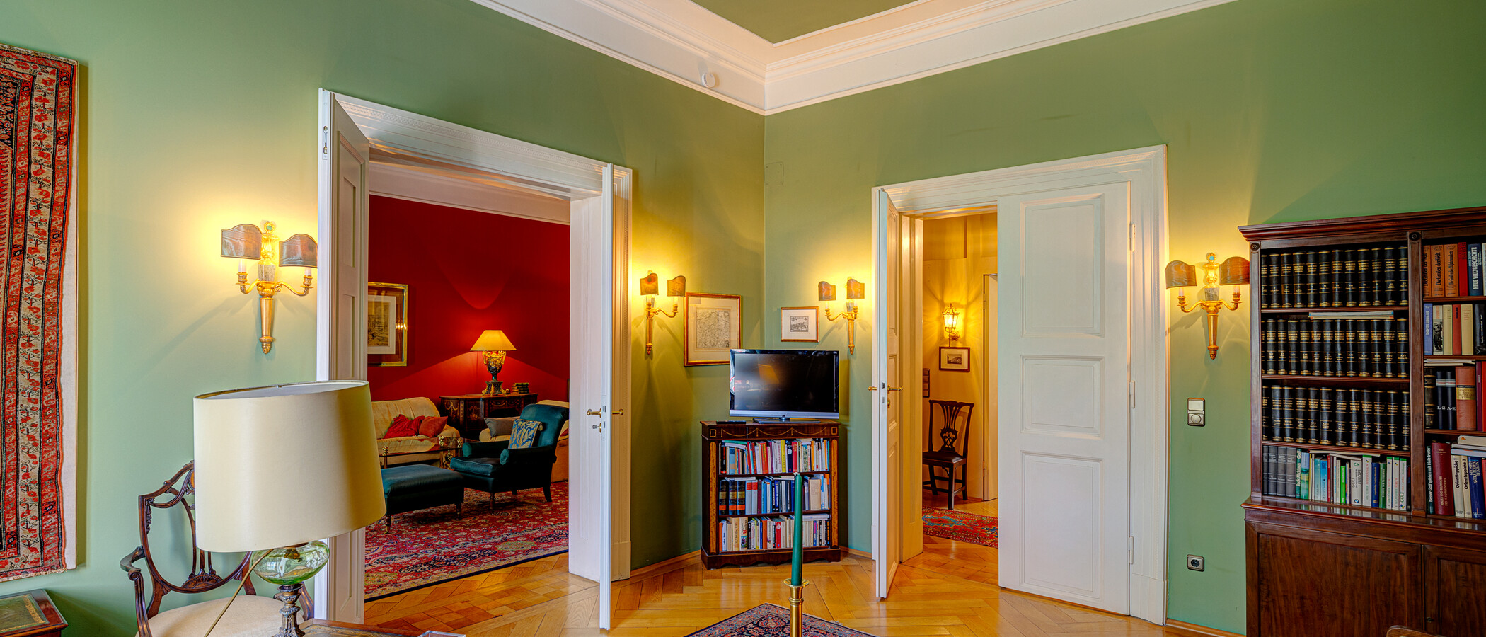 квартира München Lehel 03 рабочий кабинет 4093