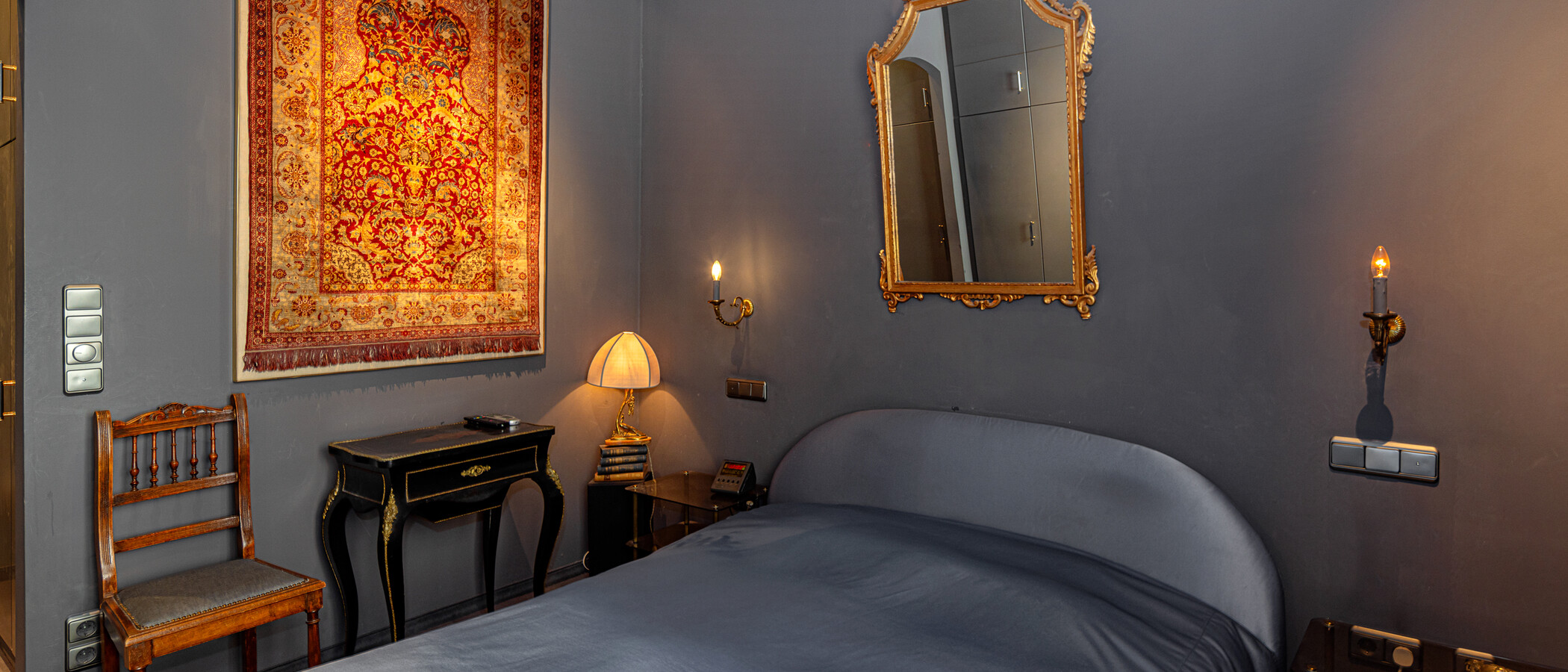 квартира München Lehel 02 спальная комната 4093