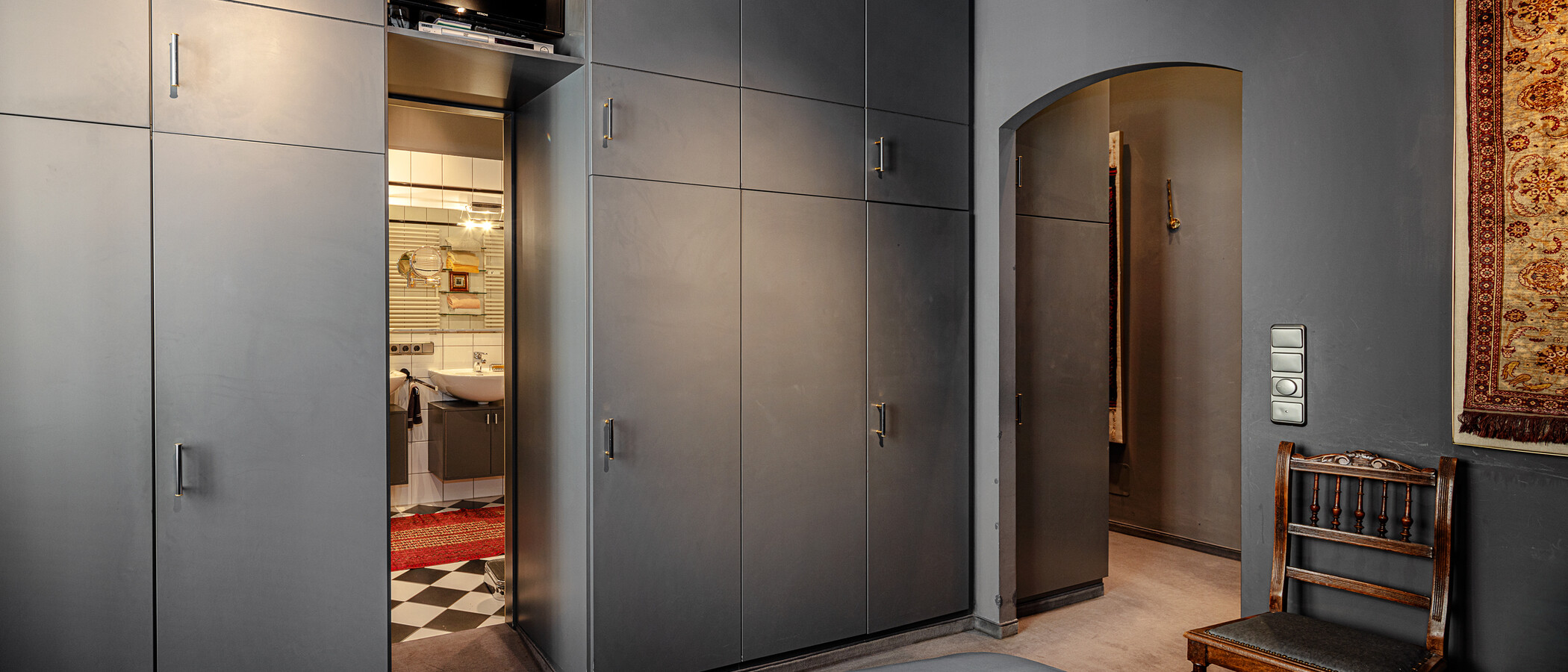 квартира München Lehel 03 спальная комната 4093