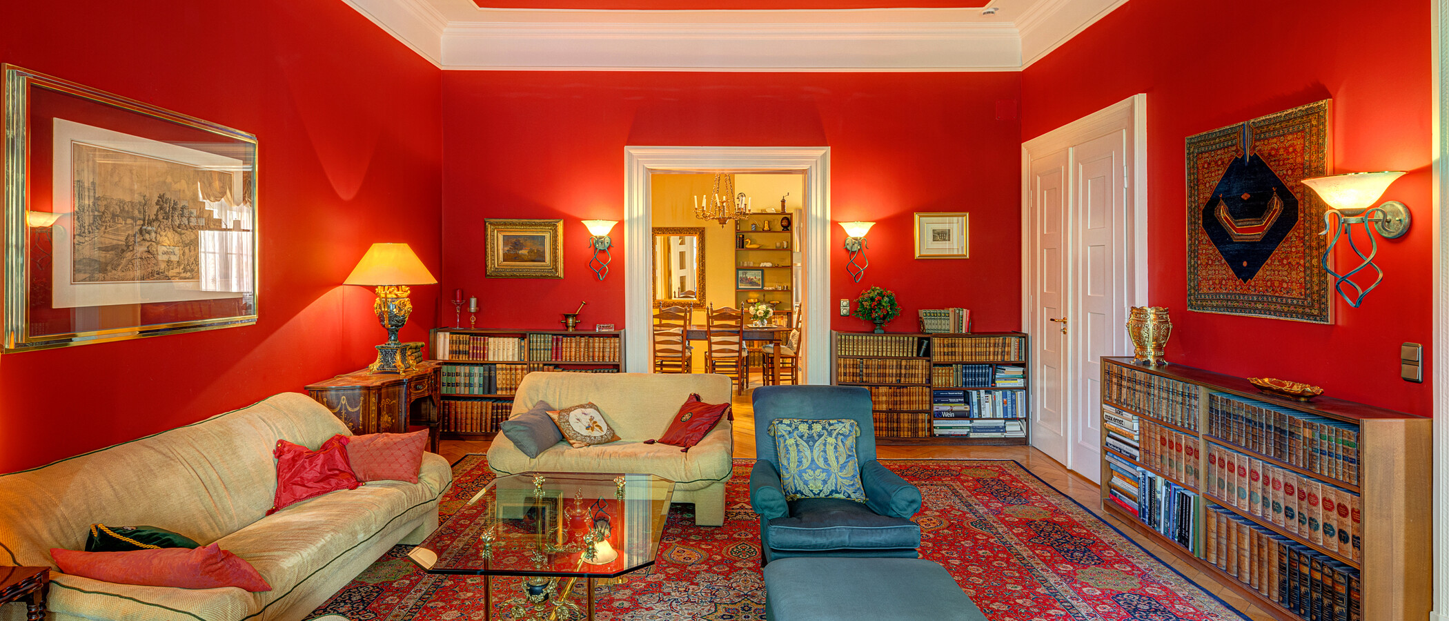 квартира München Lehel 02 гостиная 4093