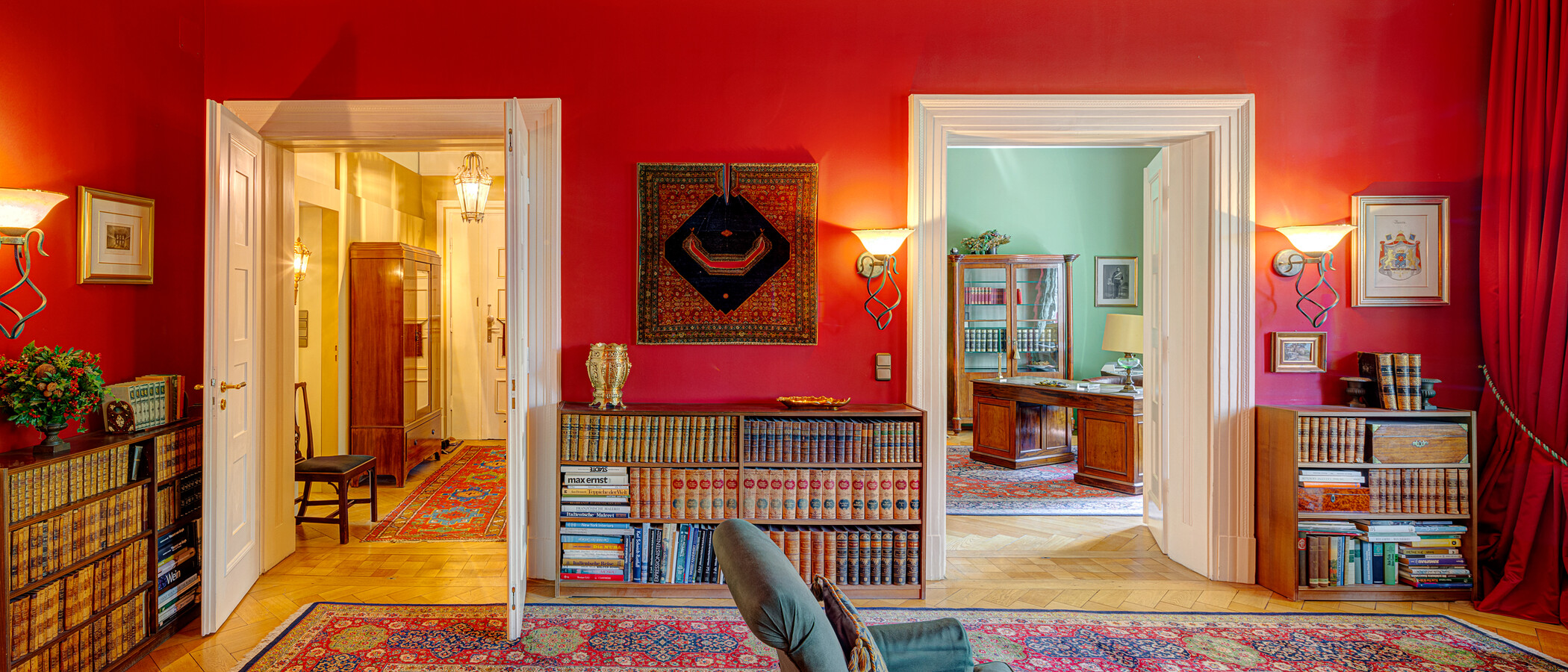 квартира München Lehel 03 гостиная 4093