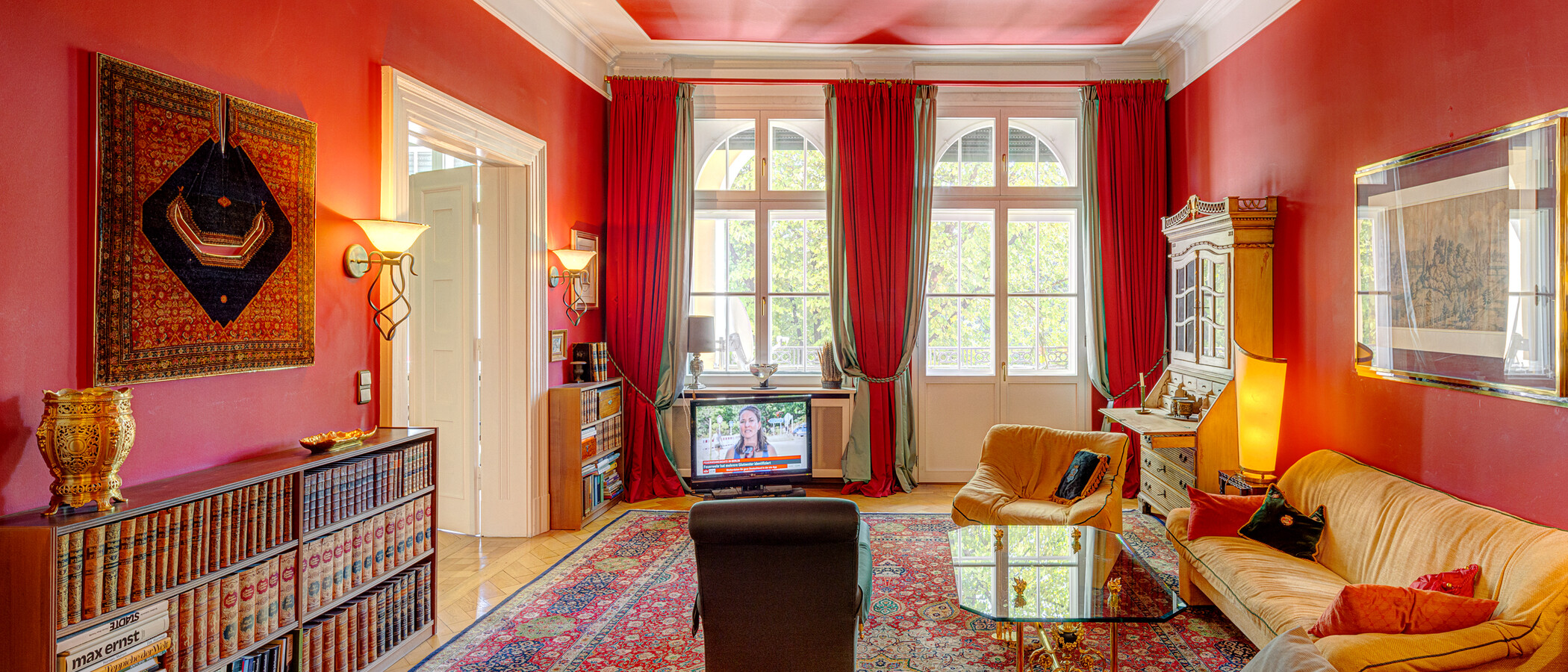 квартира München Lehel 04 гостиная 4093