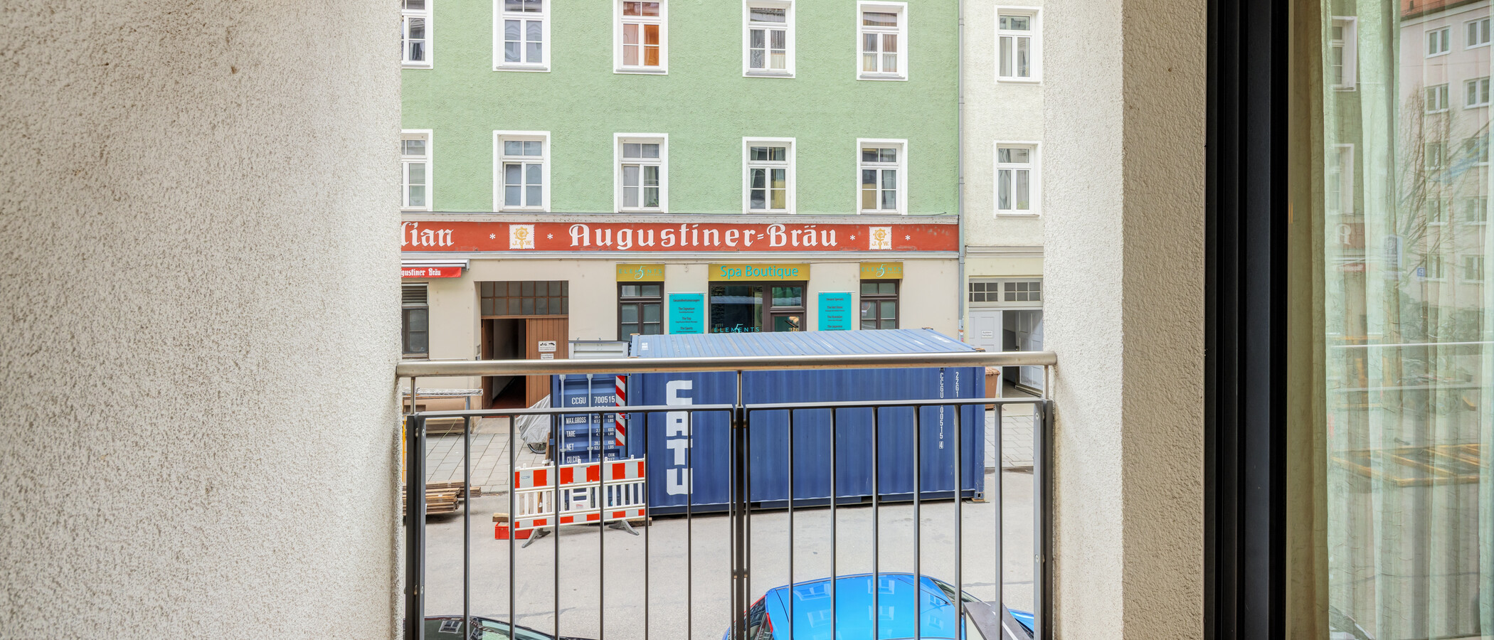 квартира München Glockenbachviertel 02 балкон 4097