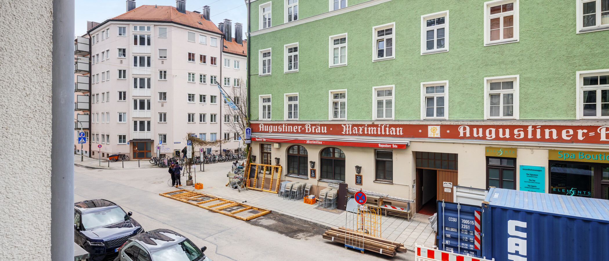 квартира München Glockenbachviertel 01 вид из окна 4097