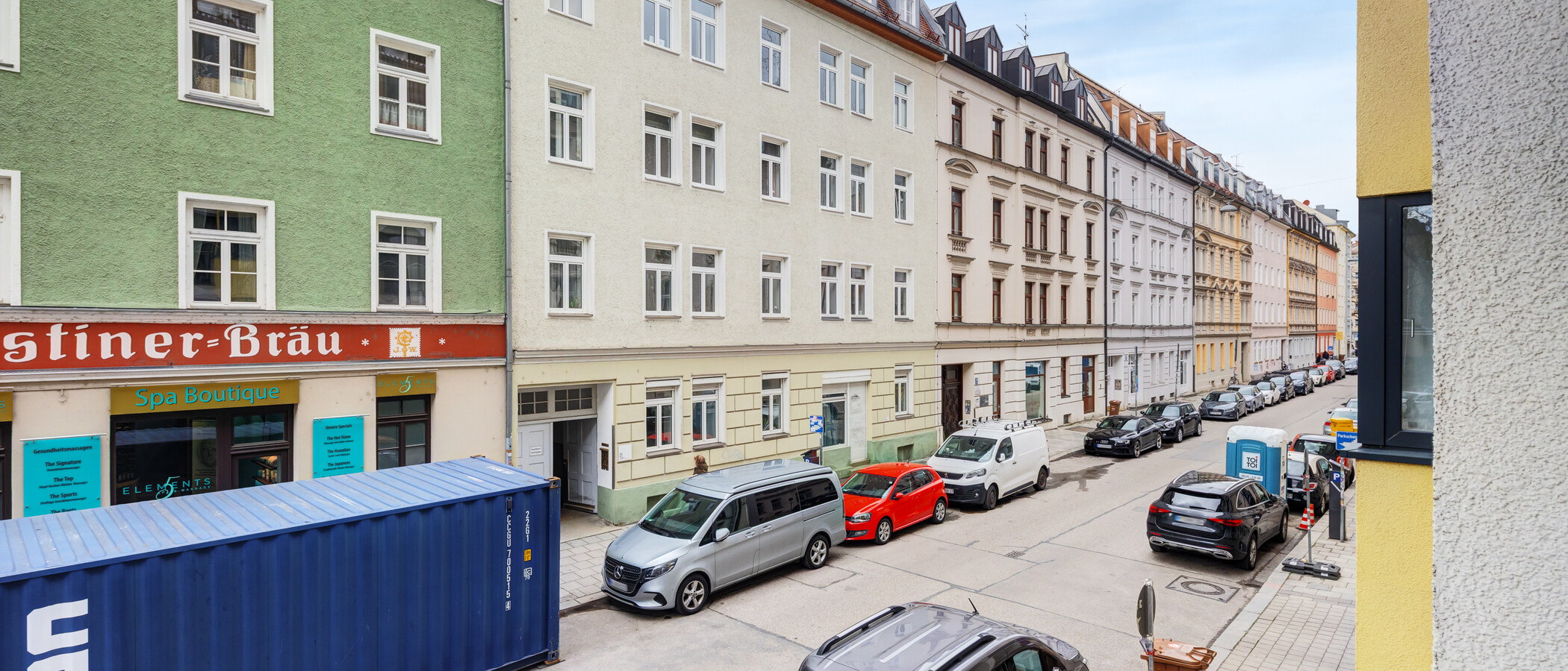 квартира München Glockenbachviertel 02 вид из окна 4097