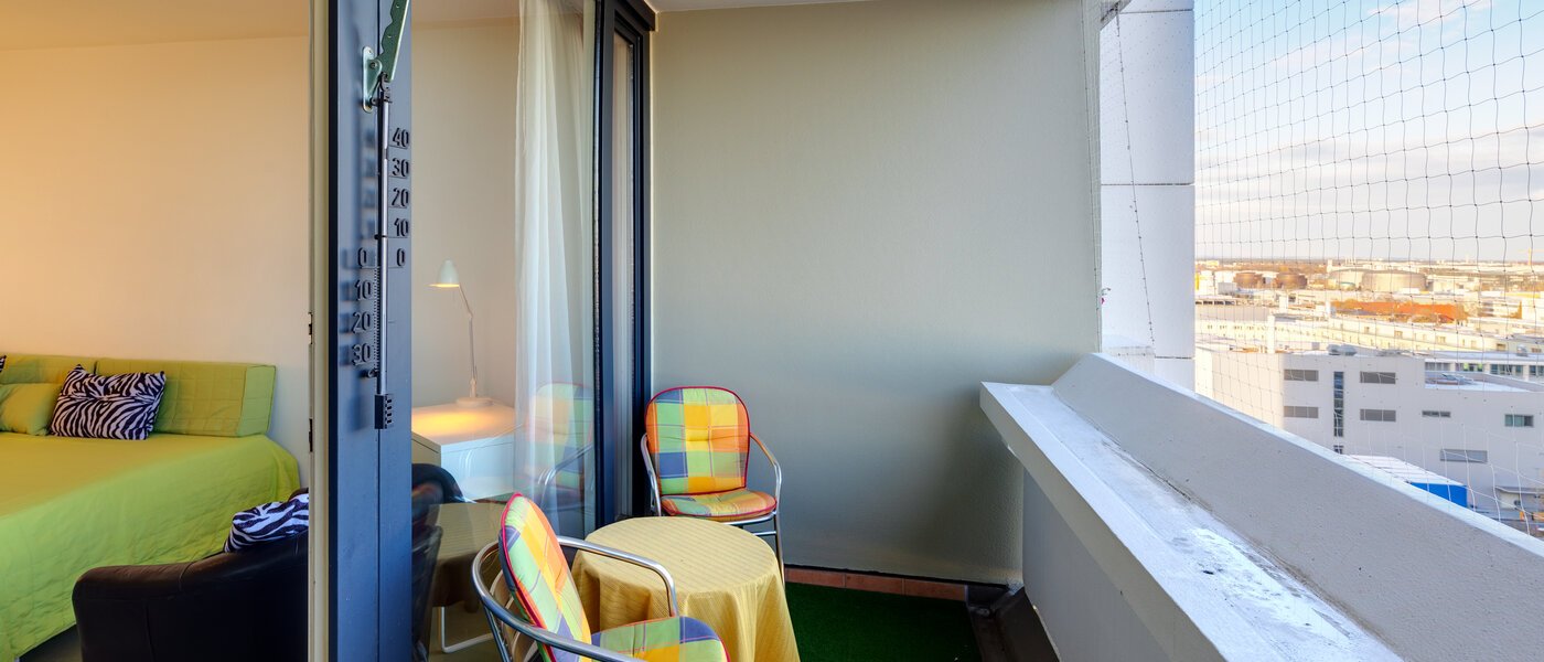 квартира München Olympiadorf 01 балкон 413