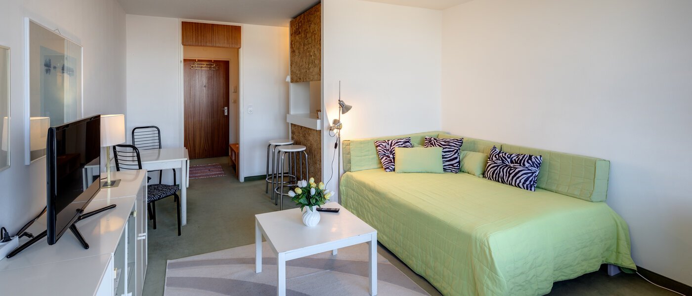 квартира München Olympiadorf 04 жилое пространство 413