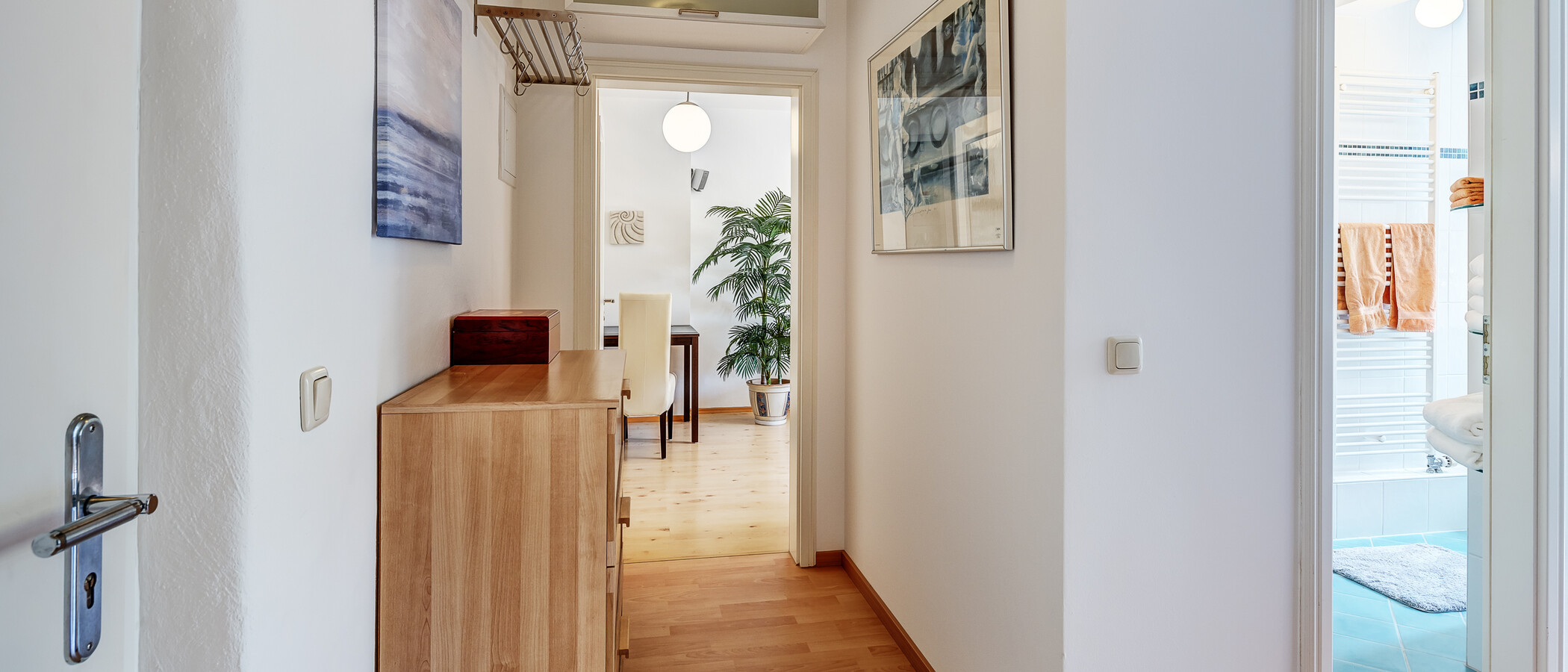 мансардная квартира München Obergiesing 02 коридор 4141