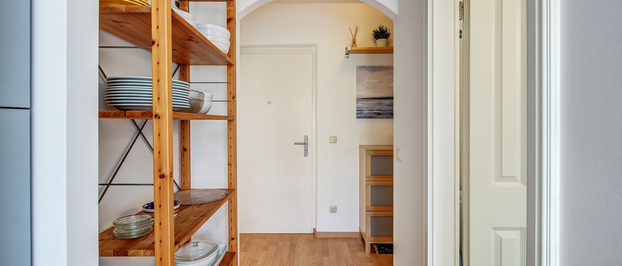 мансардная квартира München Obergiesing 03 коридор 4141