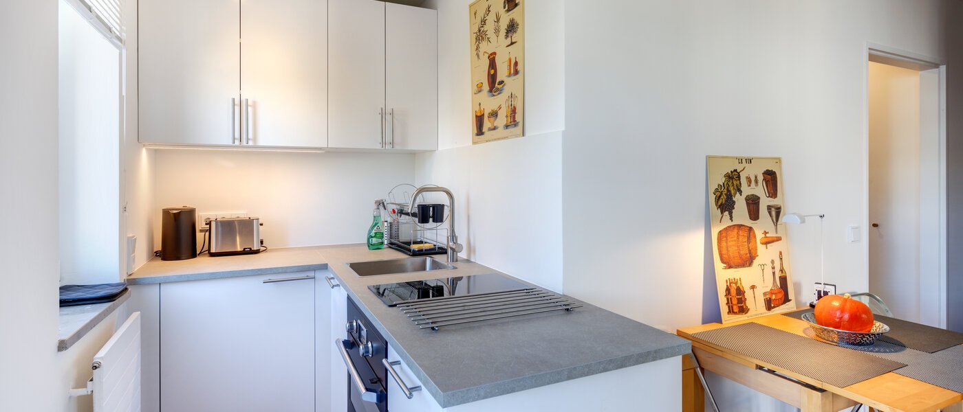 квартира München Schwabing-West 01 кухня 4159