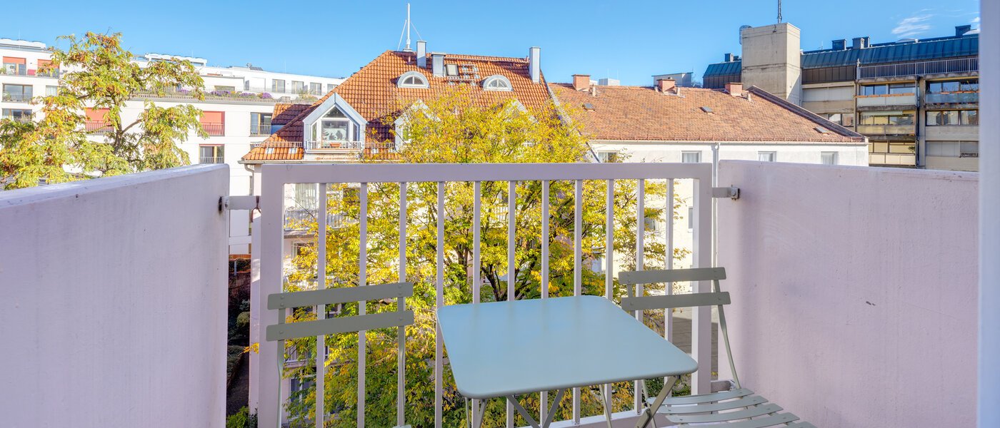 квартира München Schwabing-West 02 2-ой балкон 4159