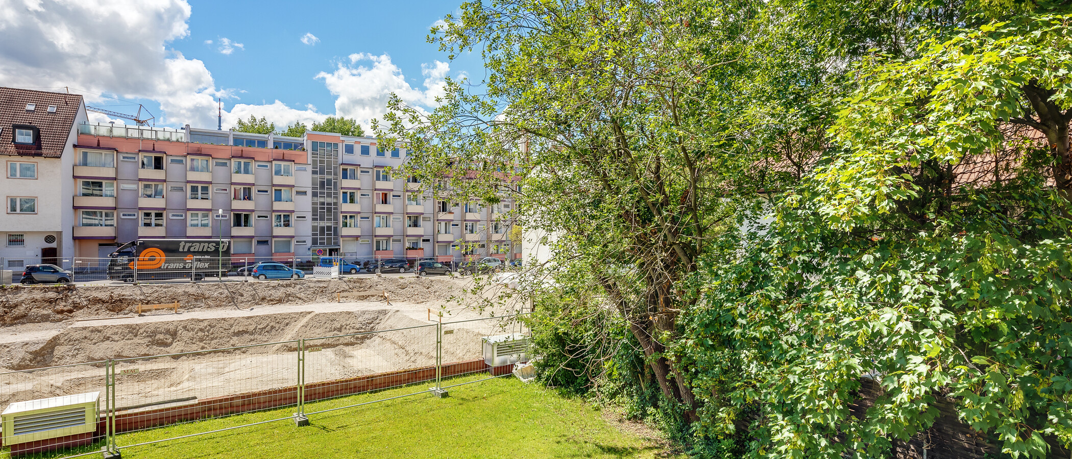 квартира München Milbertshofen 01 вид из окна 4166