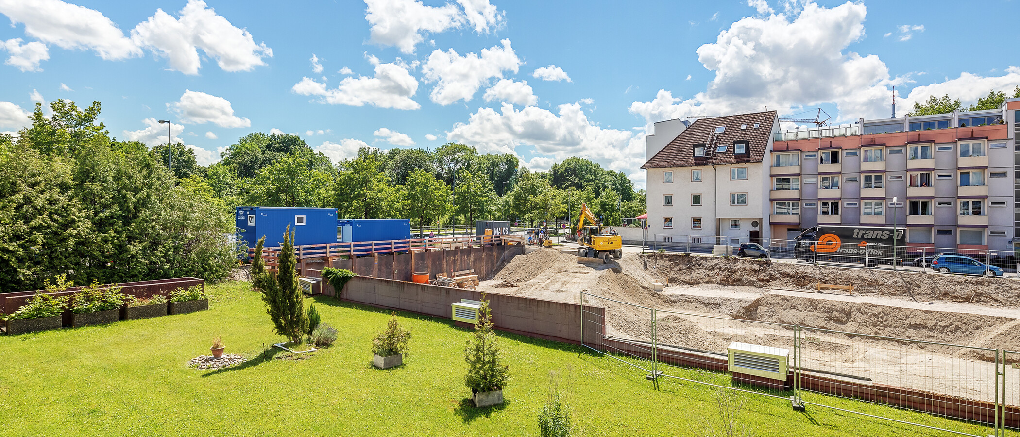 квартира München Milbertshofen 02 вид из окна 4166