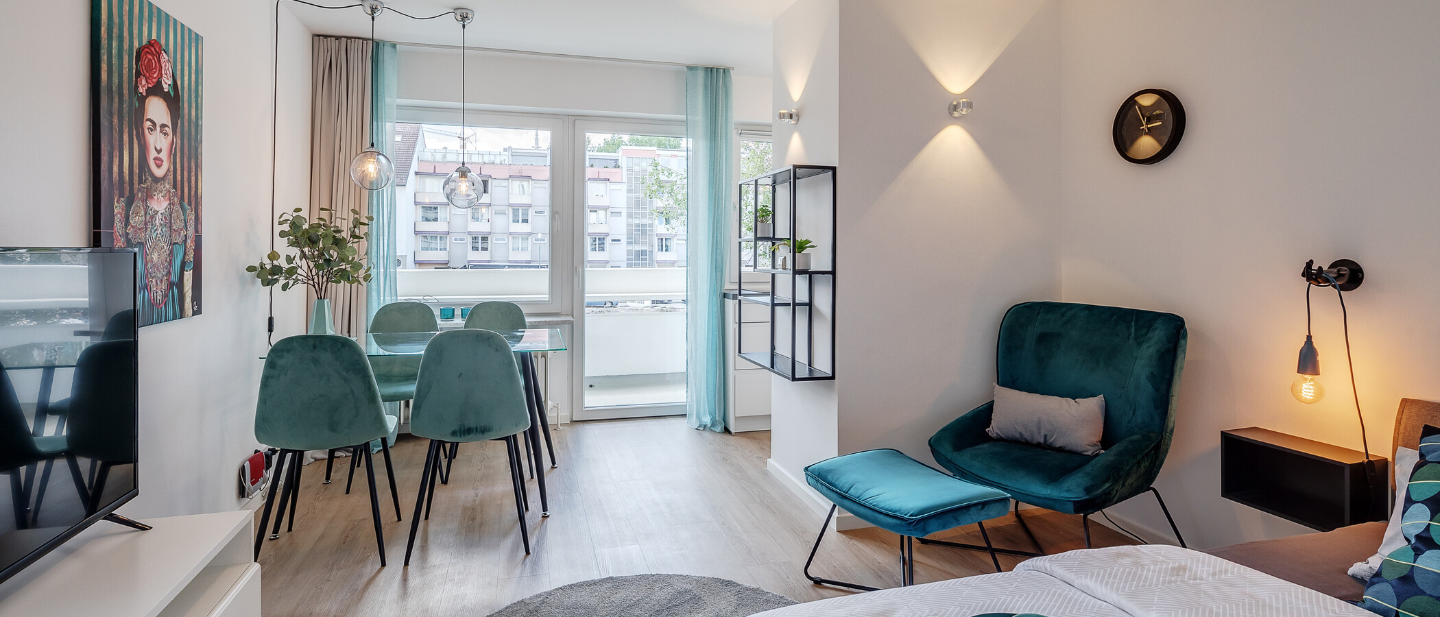 квартира München Milbertshofen 02 жилое пространство 4166