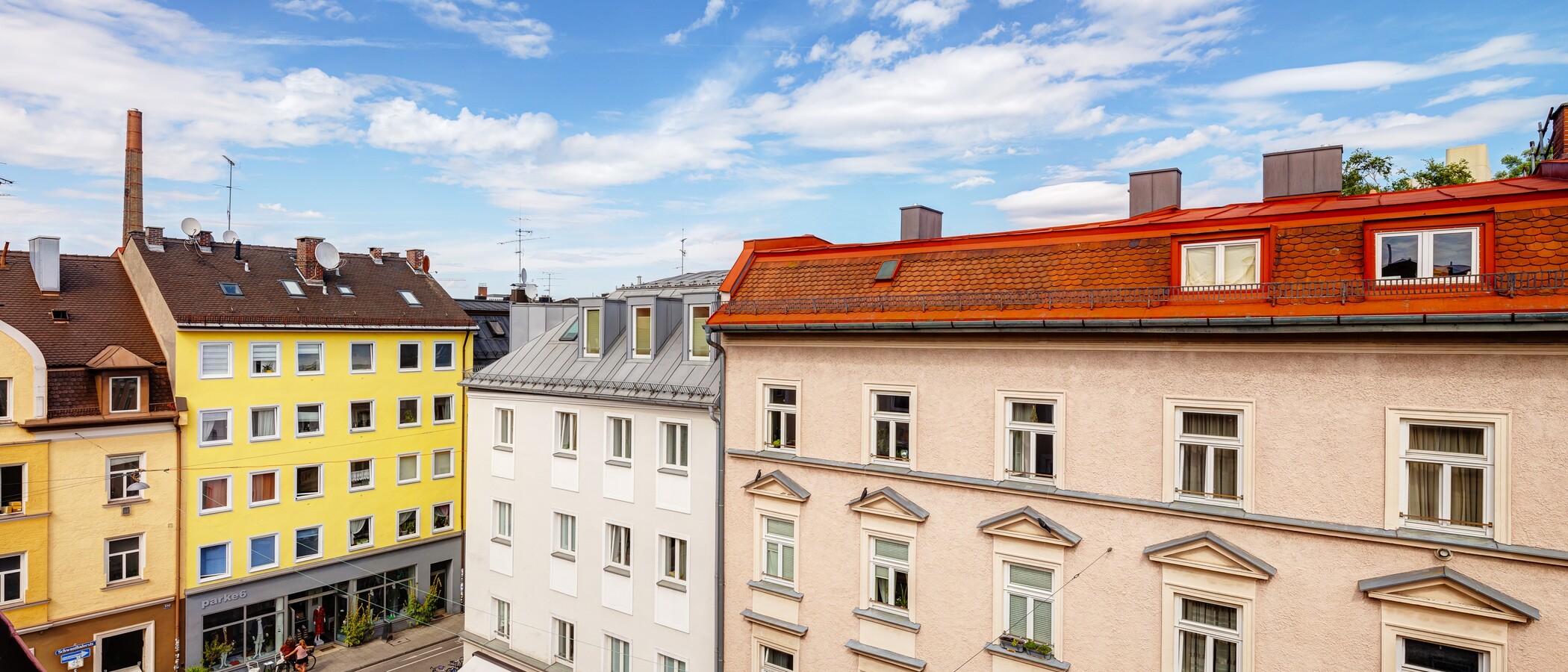 квартира München Schwanthalerhöhe 03 вид из окна 4210