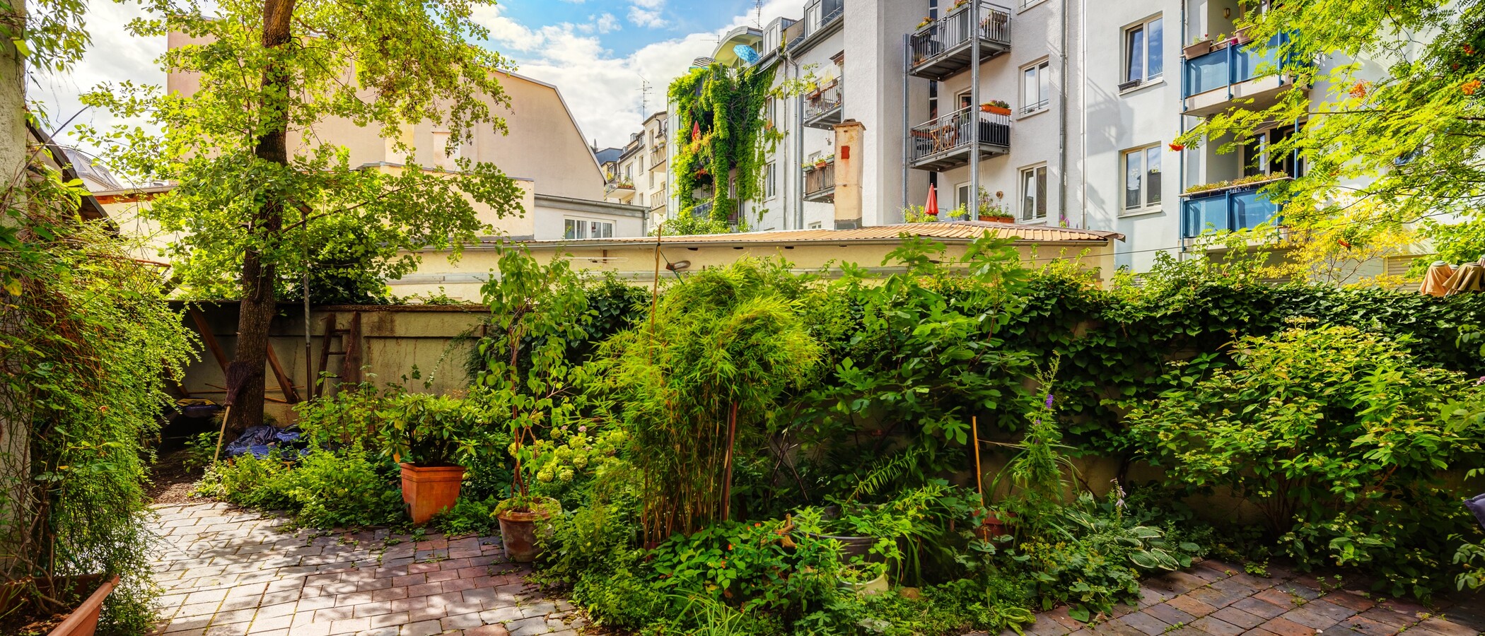 квартира München Schwanthalerhöhe 02 внутренний двор  4210