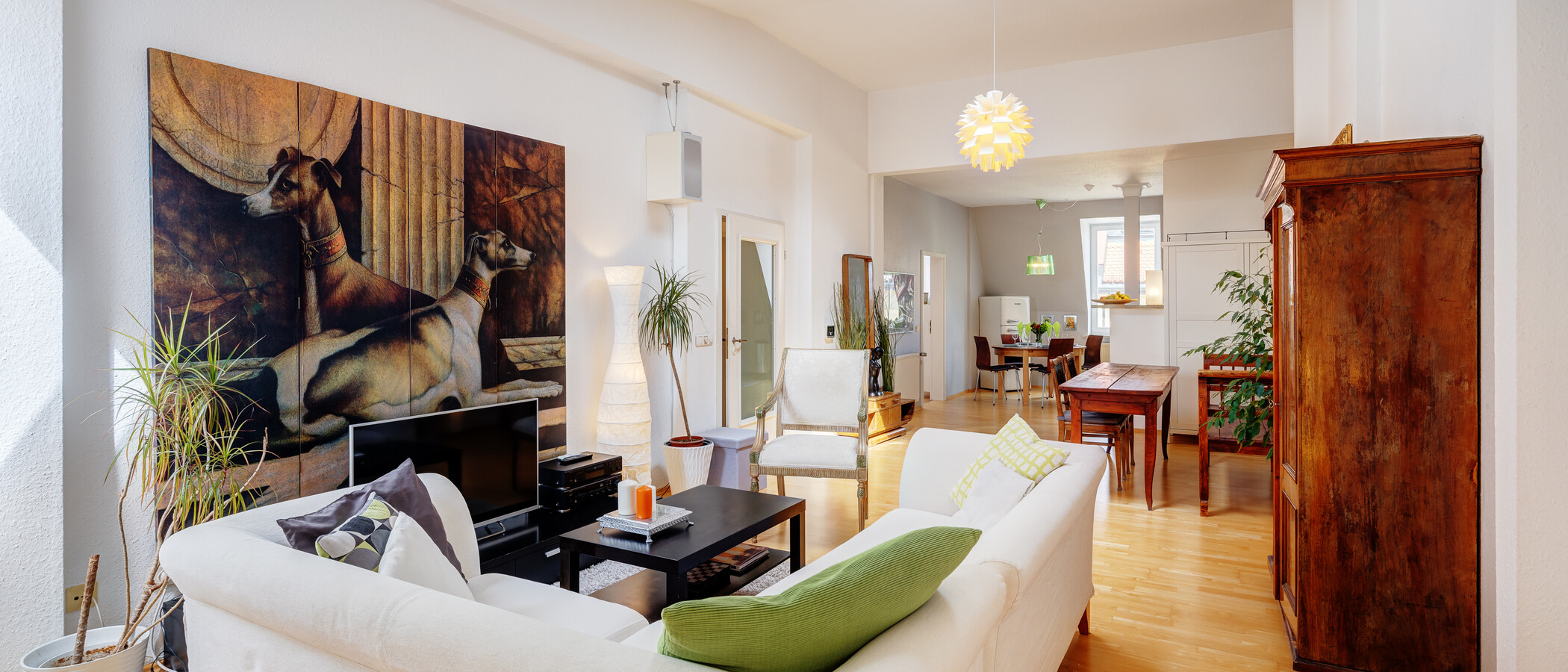 квартира München Schwanthalerhöhe 02 жилое пространство 4210