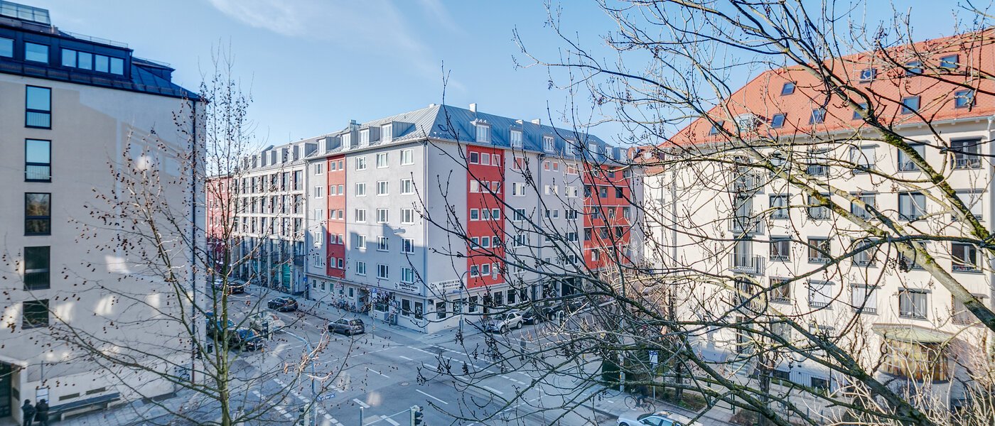 квартира München Maxvorstadt - Rund um den Josephplatz 01 вид из окна 4228