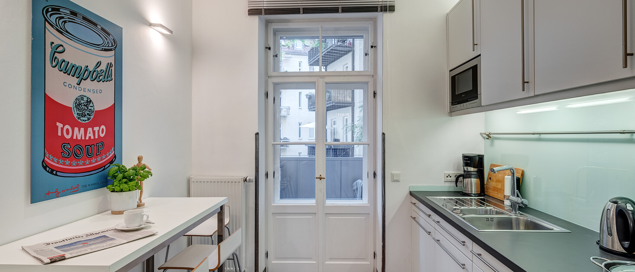 квартира München Maxvorstadt - Rund um den Josephsplatz 01 кухня 4242