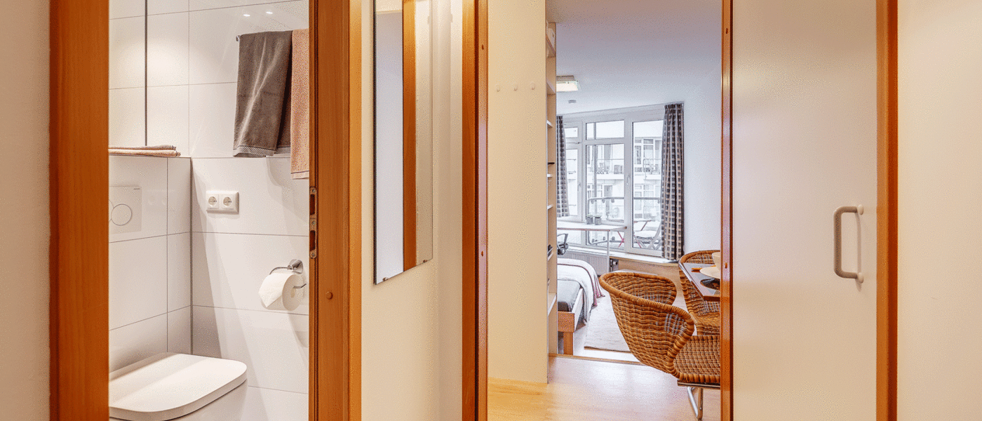 квартира München Maxvorstadt - Museumsviertel 02 коридор 4250