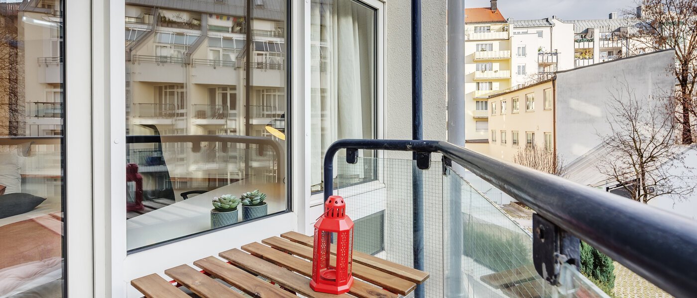 квартира München Maxvorstadt - Museumsviertel 01 балкон 4250