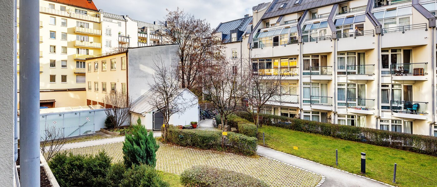 квартира München Maxvorstadt - Museumsviertel 01 вид из окна 4250