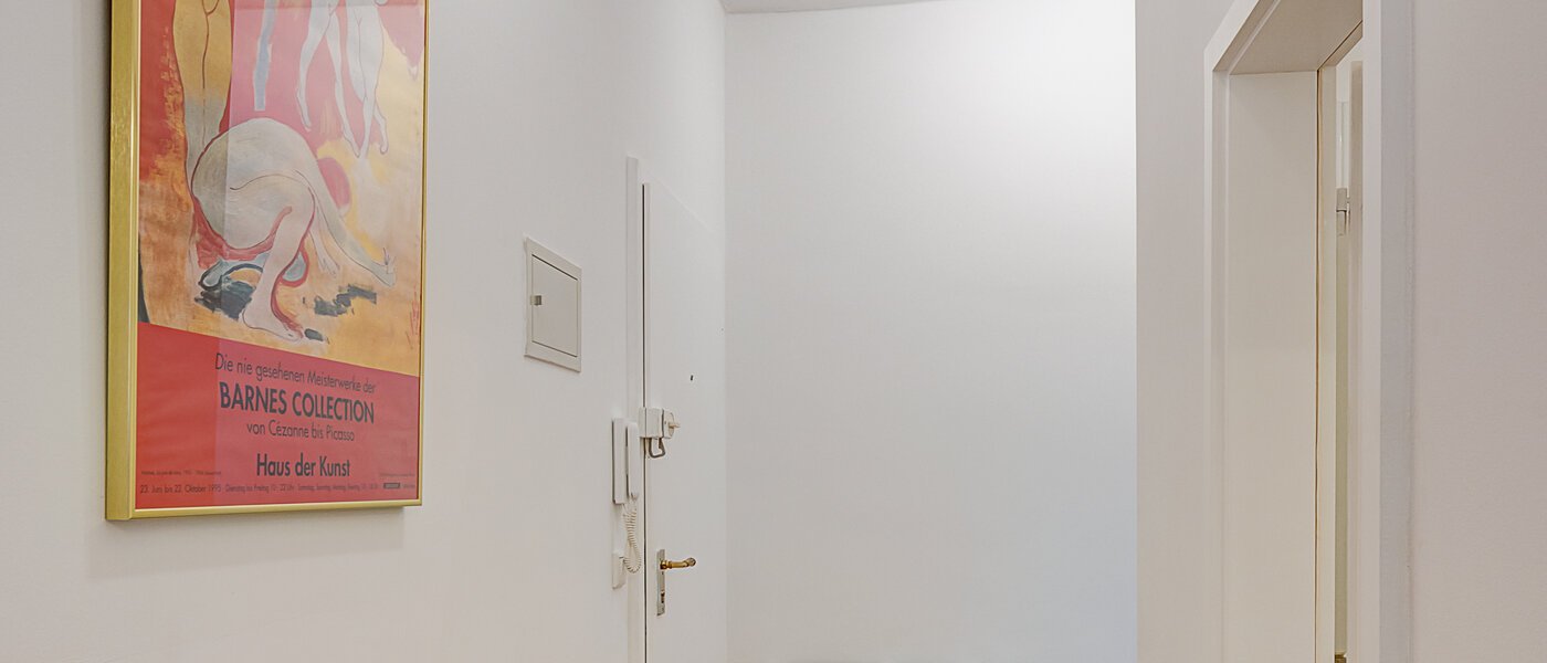 квартира München Schwabing (rechts der Leopoldstraße) 02 коридор 4261