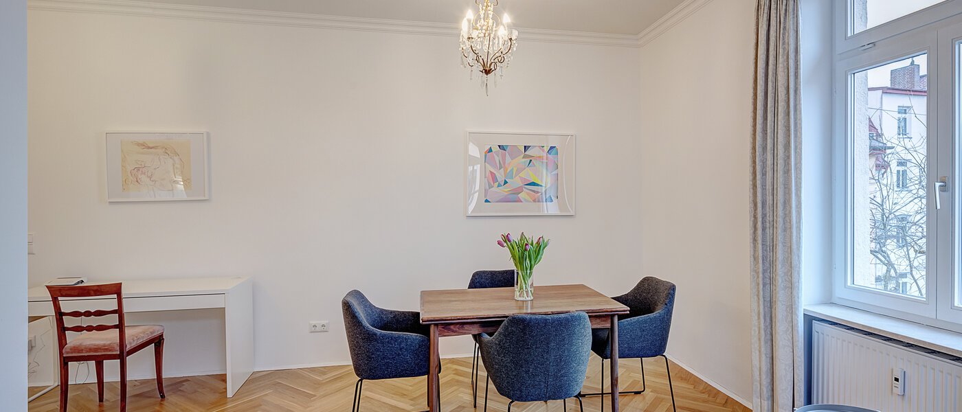 квартира München Schwabing (rechts der Leopoldstraße) 04 жилое пространство 4261