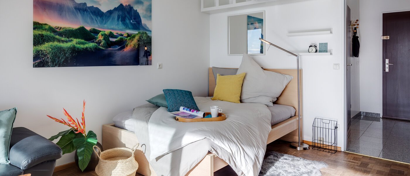 квартира München Arabellapark 01 зона для сна 4263