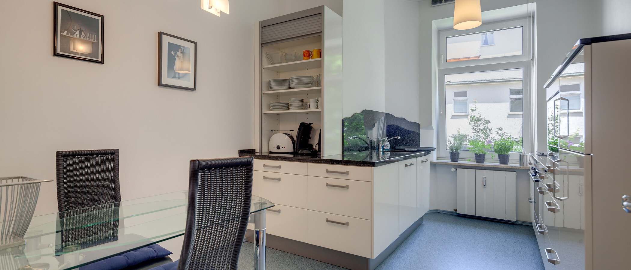 квартира München Haidhausen 01 кухня 4279