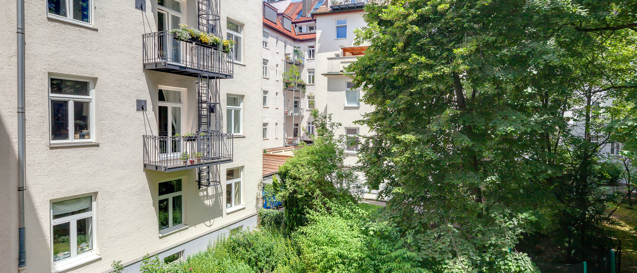квартира München Haidhausen 01 вид из окна 4279
