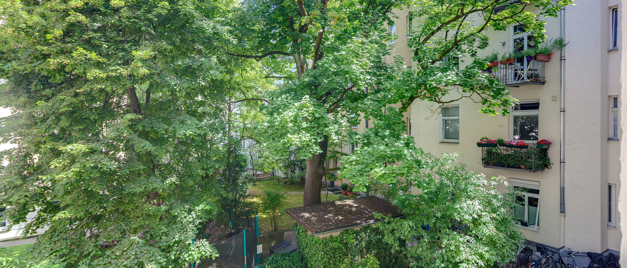 квартира München Haidhausen 02 вид из окна 4279