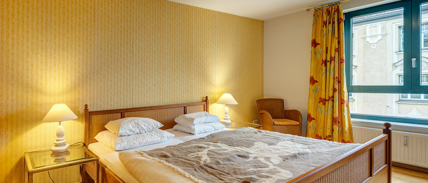 квартира München Maxvorstadt - Museumsviertel 01 спальная комната 4290