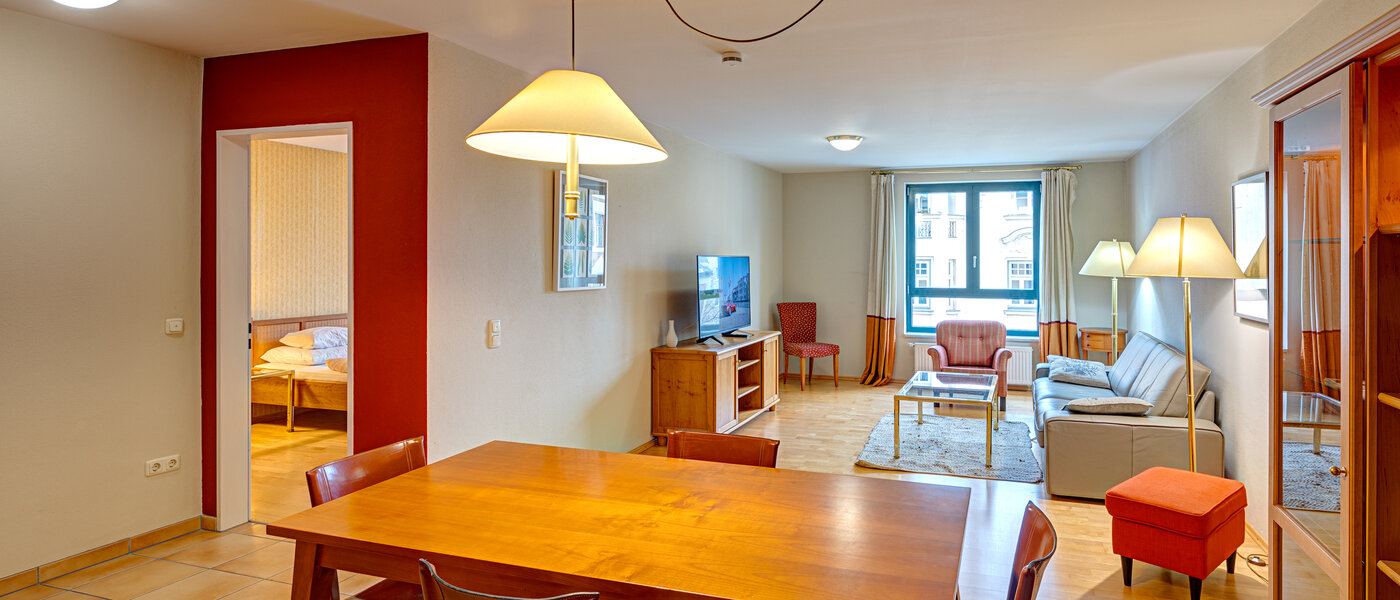 квартира München Maxvorstadt - Museumsviertel 01 жилое пространство 4290