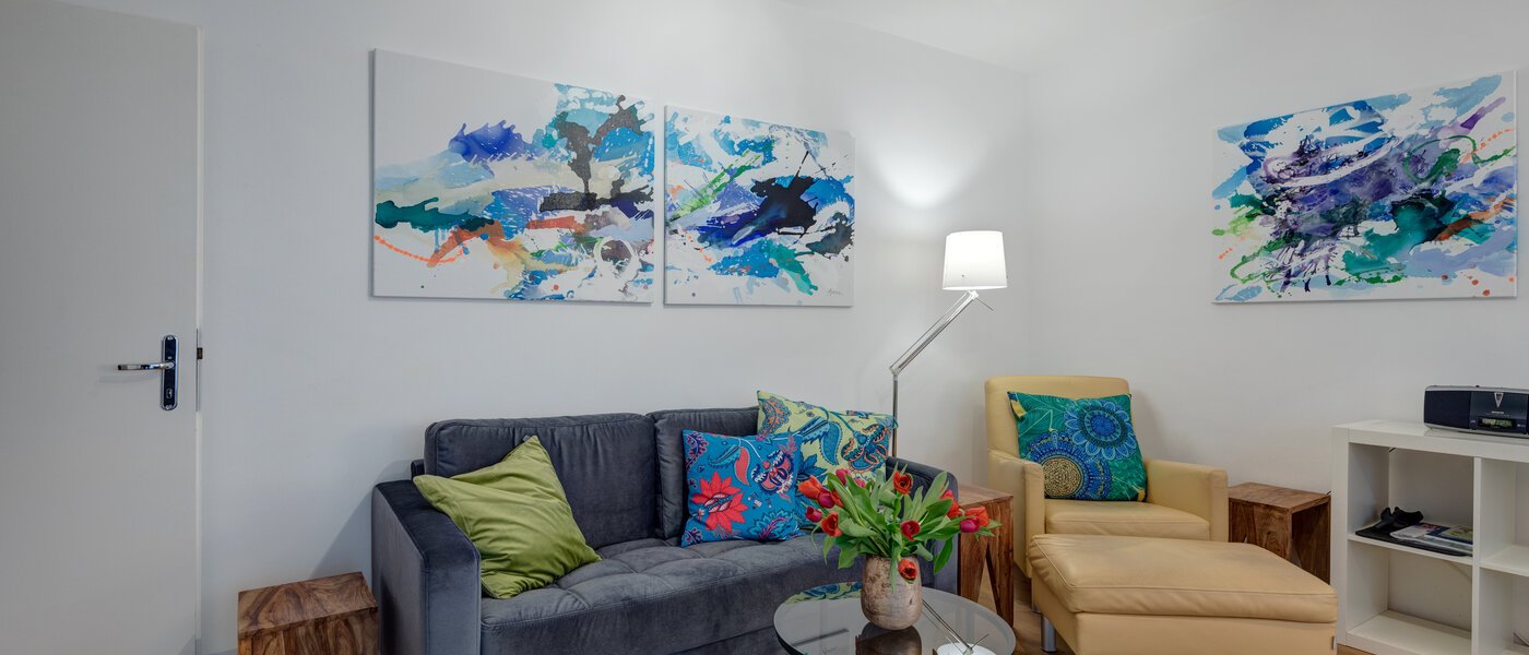 квартира München Schwabing-West (rund um den Hohenzollernplatz) 02 жилое пространство 4311