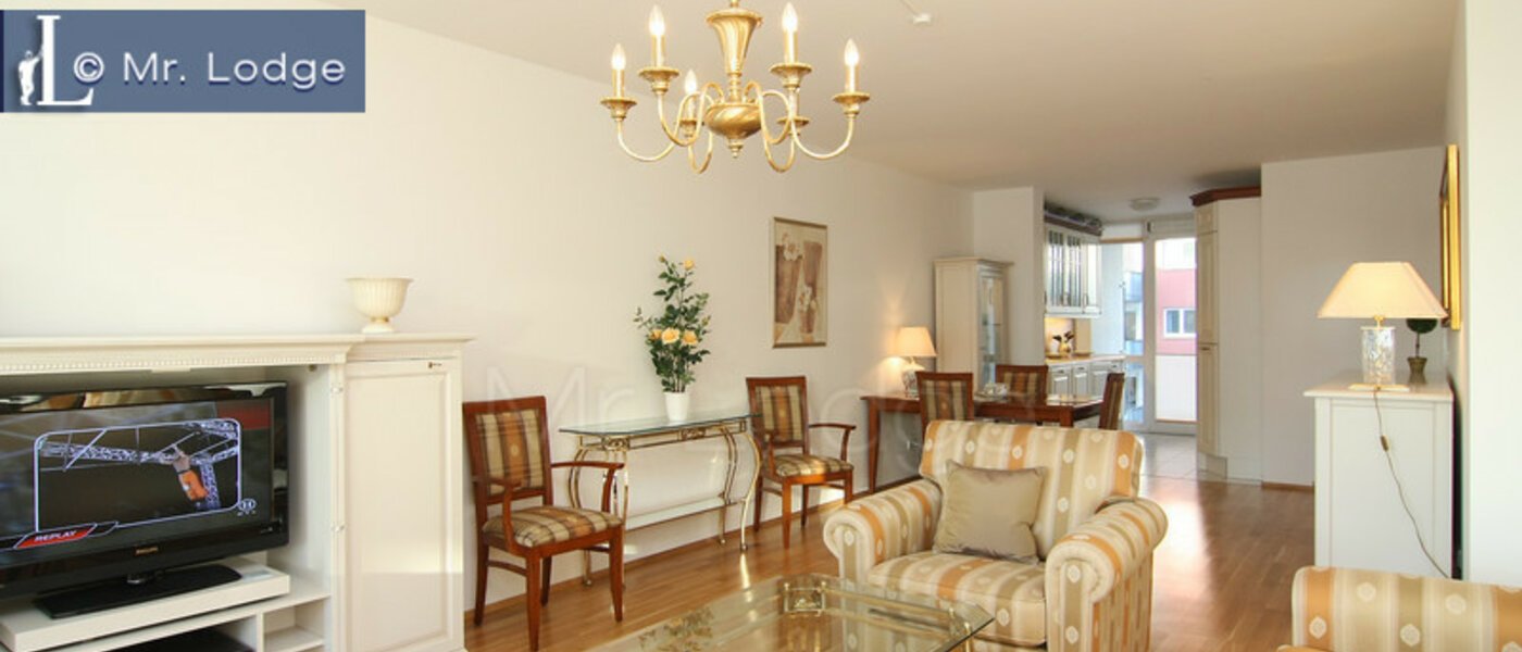 квартира München Parkstadt Schwabing 03 гостиная 4318