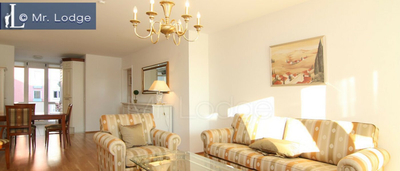 квартира München Parkstadt Schwabing 04 гостиная 4318