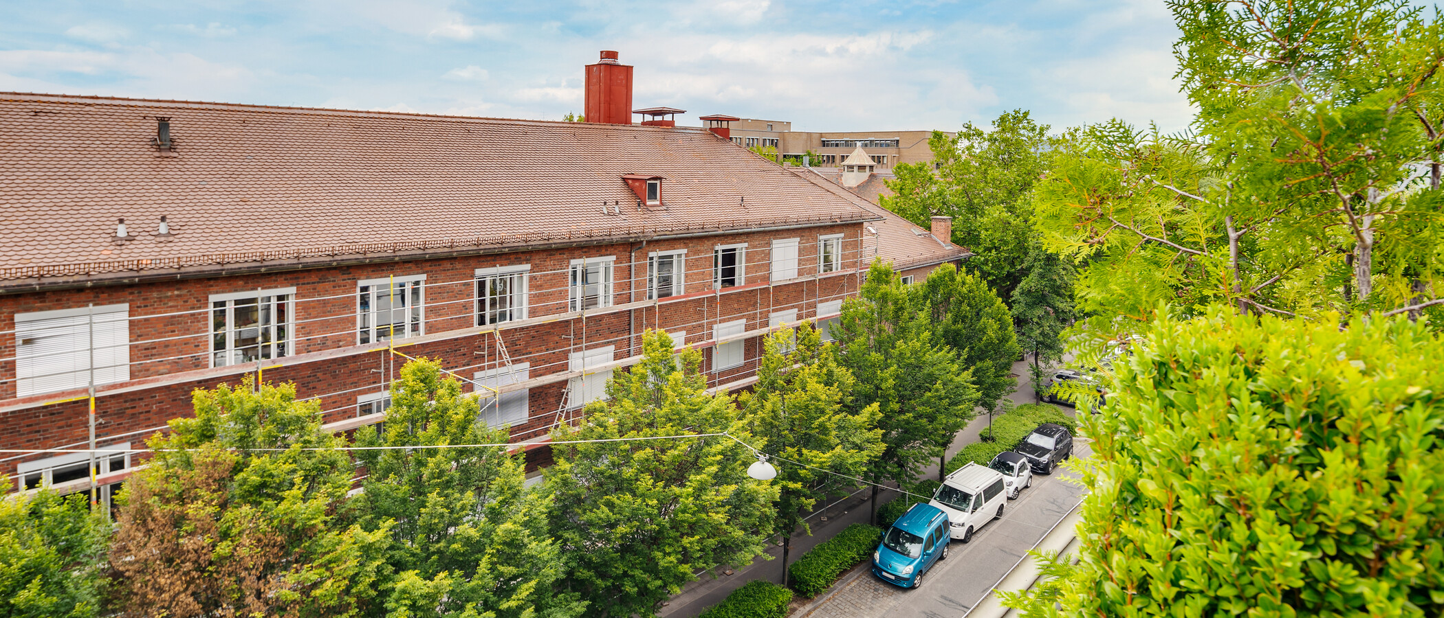 квартира München Isarvorstadt 02 вид из окна 4327