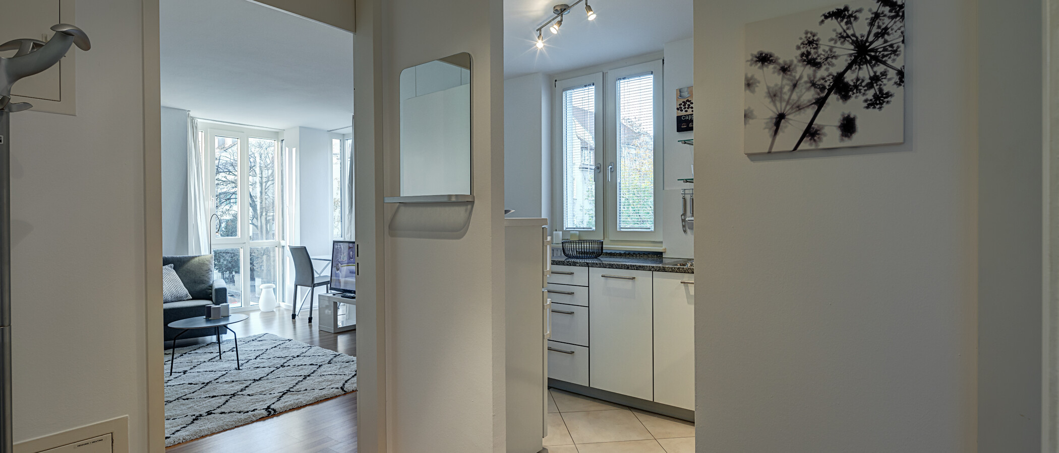 квартира München Schwabing (rechts der Leopoldstraße) 04 коридор 4338