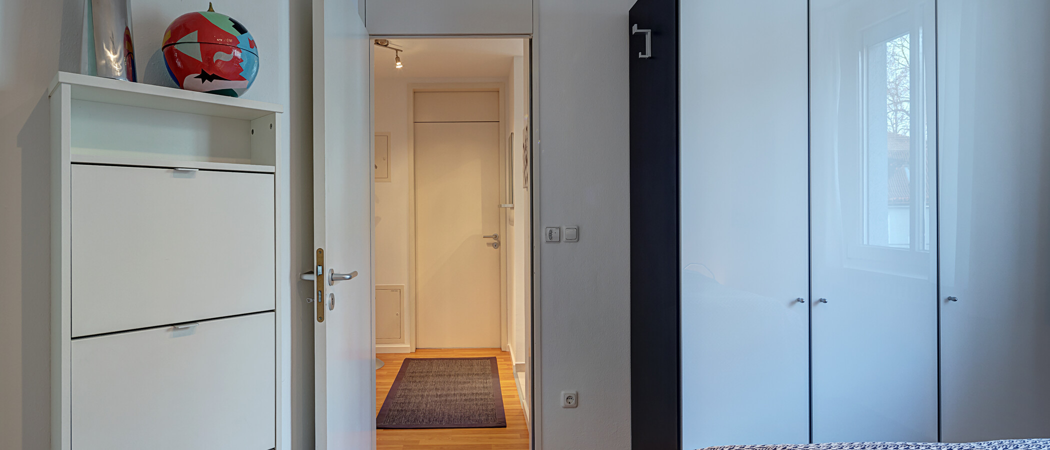 квартира München Schwabing (rechts der Leopoldstraße) 03 спальная комната 4338